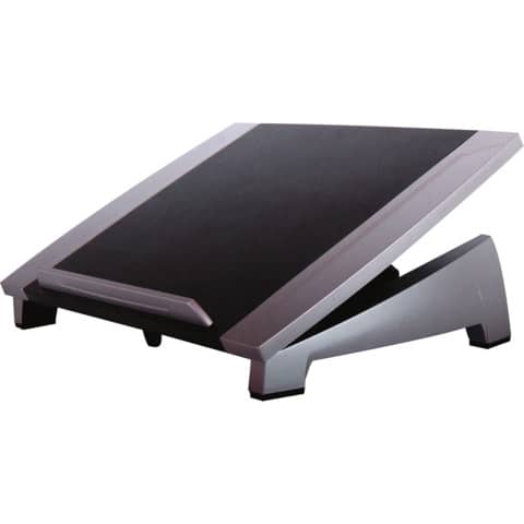 Supporto FELLOWES laptop Office Suites plastica nero/argento 16,5x38,4x28,9 cm 8032001
